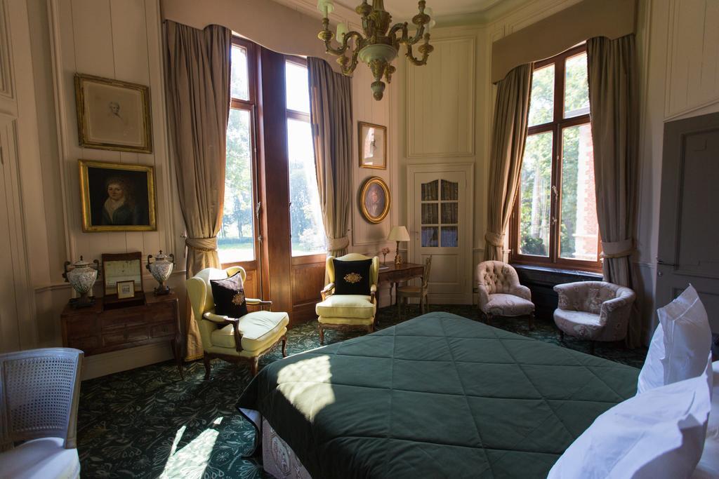 B&B Exclusive Guesthouse Chateau De Spycker Brügge Zimmer foto